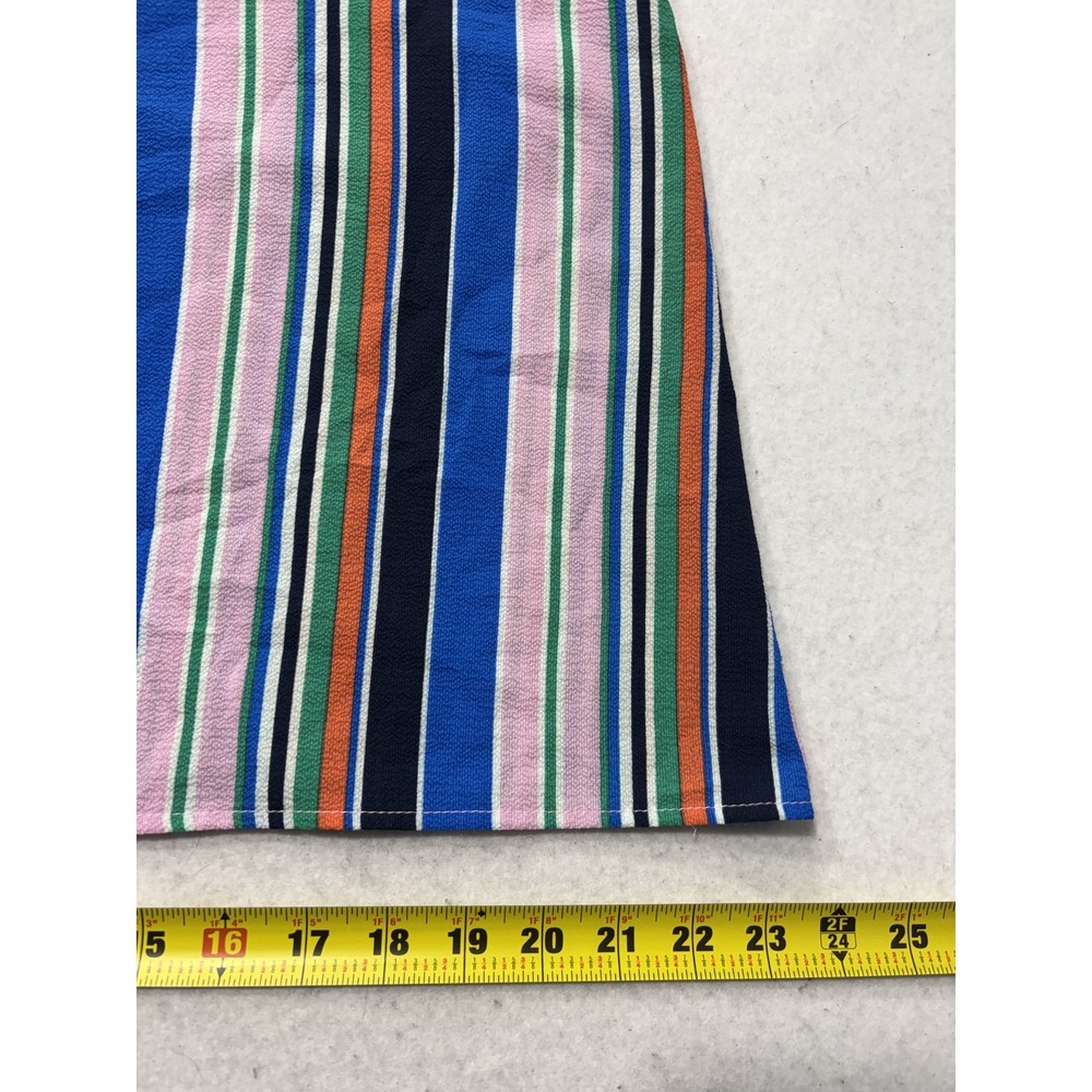Peppermint Tank Top Womens L Multicolour Stripe V Neck Cami SET1034 USA - Picture 8 of 9